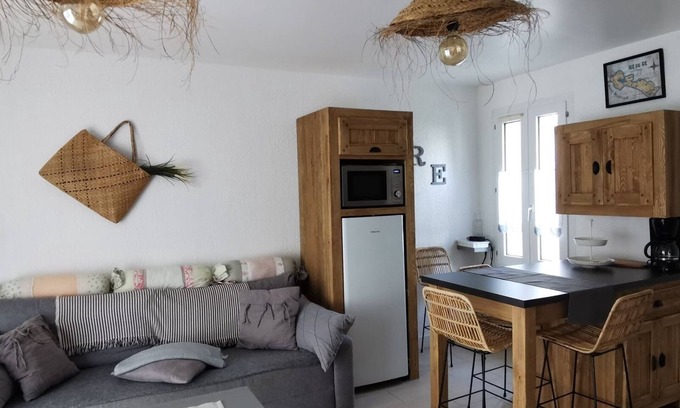Rivedoux-Plage Appartement | Nice 3 rooms - Garden - Private parking - 50 m from the beach - 2 bikes included