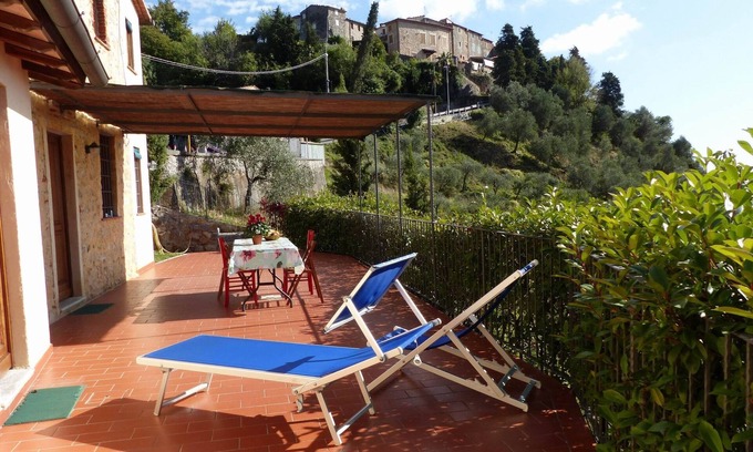 Santa Lucia Maison | Belle maison et confortable avec une vue imprenable sur la côte