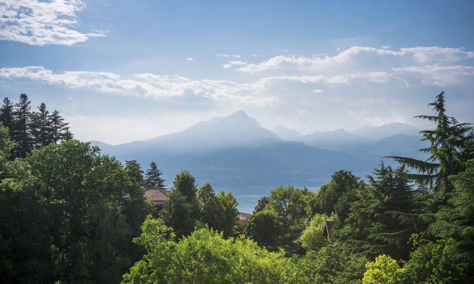 San Zeno di Montagna Appartement | Bel appartement pour 4 pers. à San Zeno di Montagna sur le lac de Garde avec vue sur le lac