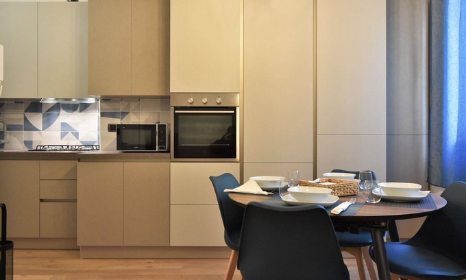 Turro Appartement | Confortable appartement pour 4 personnes avec climatisation, WIFI et TV