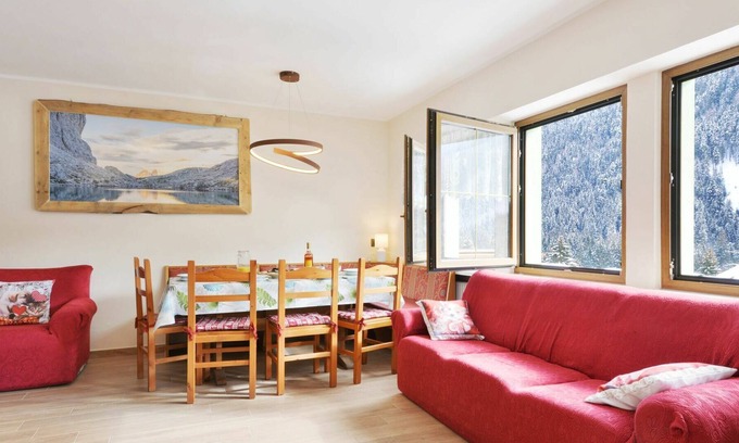 Campestrin Appartement | Agréable appartement pour 8 personnes avec WIFI, TV, balcon, animaux admis et parking
