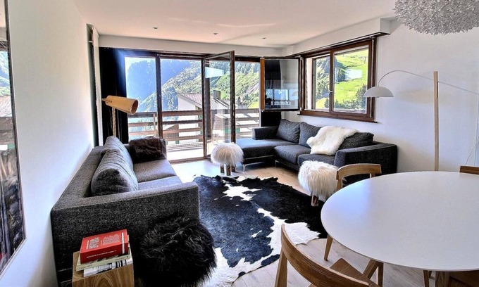 Val d'Illiez Appartement | Appartement 2 chambres, SKI-IN/OUT aux Crosets