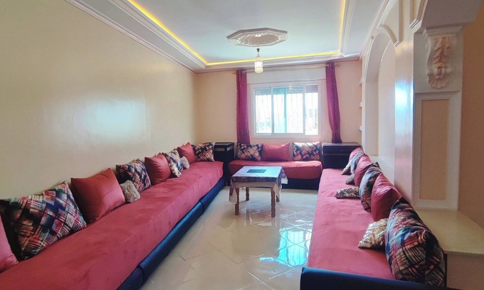 Tangier Appartement | Appartement Familiale avec 2 chambres - Pas de couple non marié