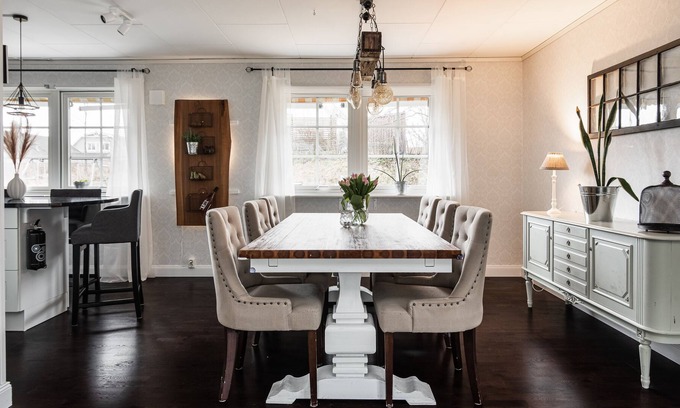 Aryd Maison | Nice big Villa near Lake with Boat, sauna, Bikes and garden.