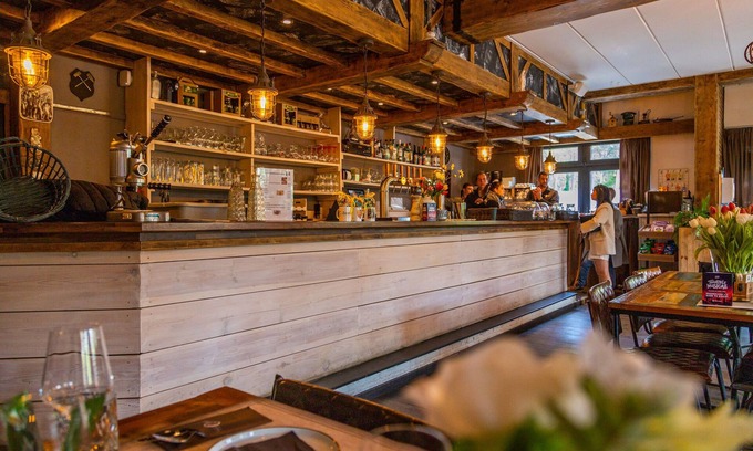 Zutendaal Chalet De Ski | Nice chalet with dishwasher on a holiday park