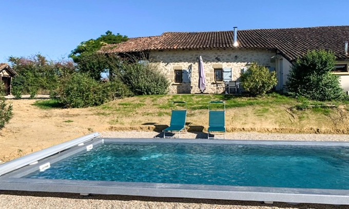 Armillac Maison | Nice home in Armillac with jacuzzi