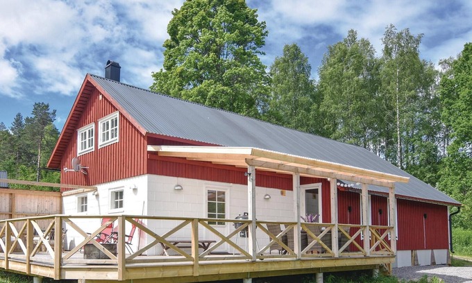 Rullan Maison | Belle maison à Långserud avec sauna