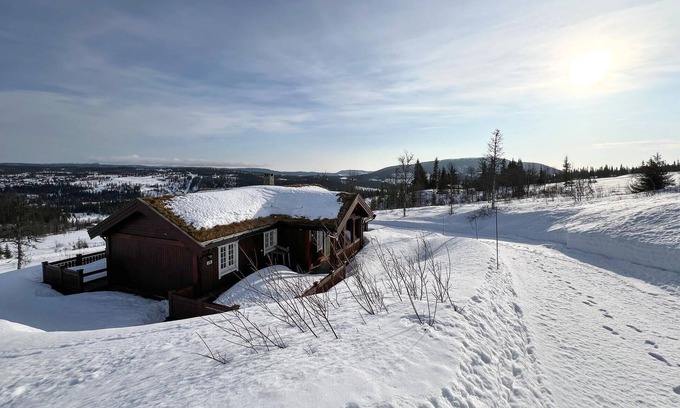 Nordre Land Maison | Belle maison à Nord-Torpa avec sauna