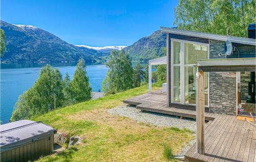 Luster Maison | Nice Home In Ornes With House Sea View