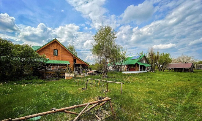 Rakow Maison | Belle maison à Raków avec sauna