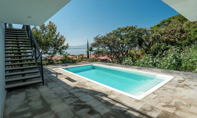 Ajijic Maison | Nice little house with lake view, shared pool, in an AAA neighborhood.
