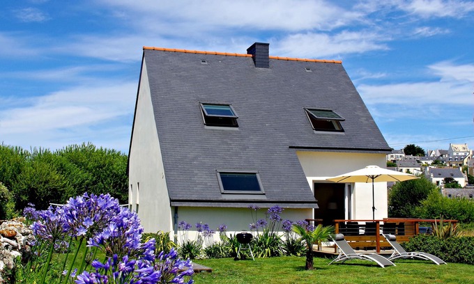 Poulgoazec Maison | Jolie maison neuve 3* magnifique vue mer - Calme et tranquillité - Wifi/Canalsat