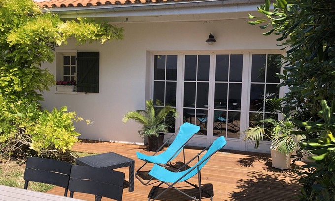 Le Bois-Plage-en-Re Maison | Joli gite indépendant calme et confortable