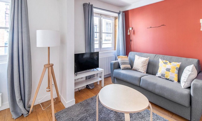 Griffon - Royale Appartement | Joli studio en plein cœur de la Presqu'île à Lyon - Welkeys