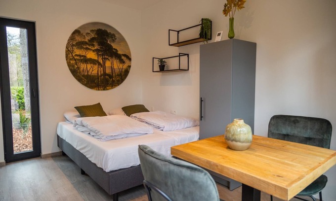 Zutendaal Chalet De Ski | Estudio con cocina americana 16 km de Maastricht