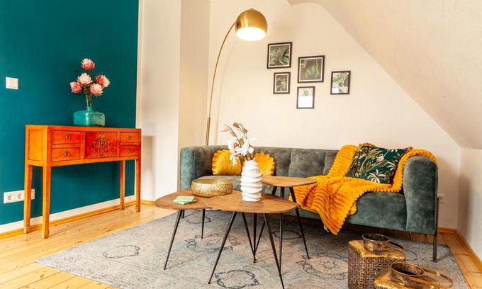 Leimen Appartement | nidusROOMS: Art Déco Apartment nähe Heidelberg