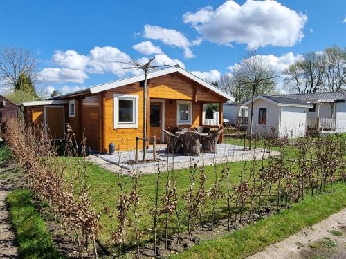 Anloo Autre | Nieuw - Luxe Blokhut Chalet in bosrijke omgeving
