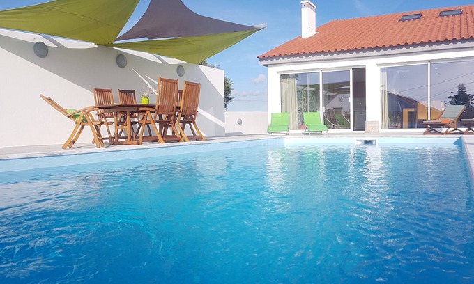 Barril de Cima Maison | Maison Nira simplicité et luxe avec piscine exclusive et vue sur la mer