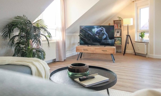 Neckarsulm Appartement | nJoy! Sunny & Central - Queensize - Coffee