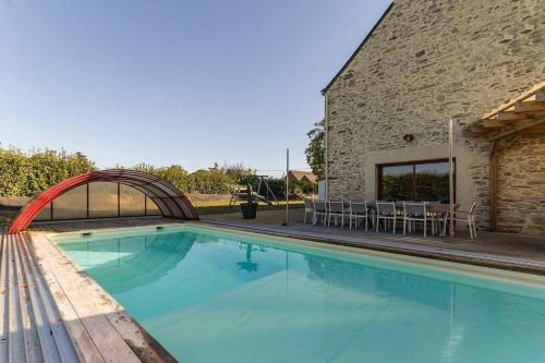 Campbon Maison | NOCNOC - Gîte du Vieux Pressoir, piscine chauffée et couverte