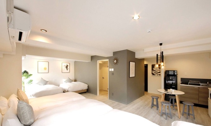 Chuo-ku Hôtel | Nonsmoking Corner DX 6 beds Free WiFi / Sapporo Hokkaidō