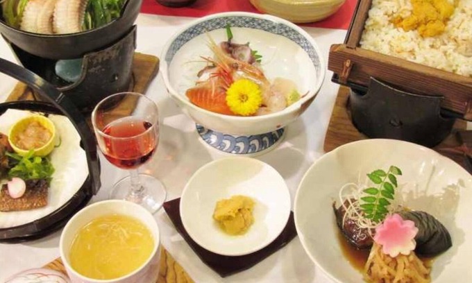Rishirifuji-cho Hôtel | Nonsmoking Japanesestyle twin room breakfast an / Rishirigun Hokkaidō