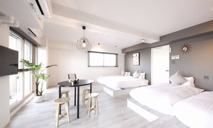 Chuo-ku Hôtel | Nonsmoking Standard 4 beds Free WiFi / Sapporo Hokkaidō
