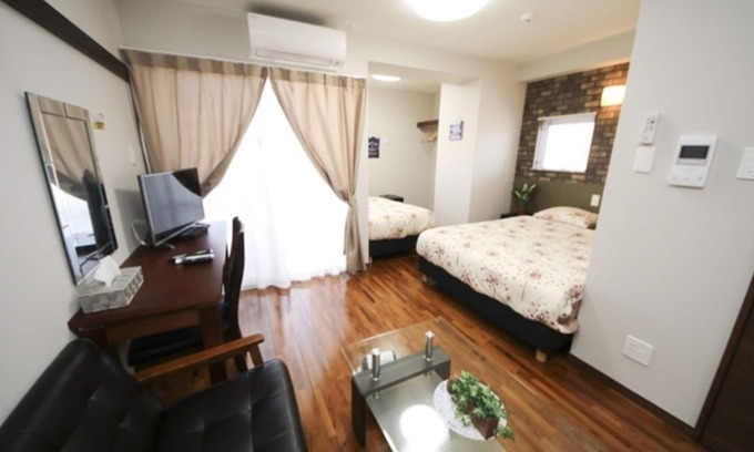 Okinawa Appartement | Nonsmoking Triple room 1 single bed 1 double / Naha Okinawa