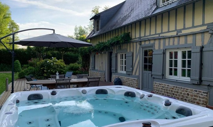 Bailleul-la-Vallee Maison | Maison normande avec Jacuzzi entre mer et campagne