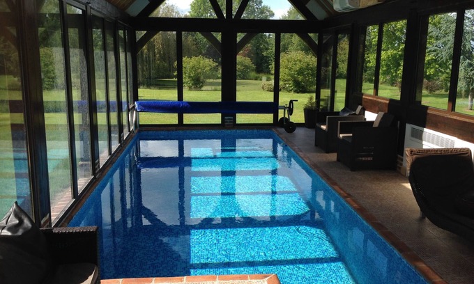 Epaignes Villa | Maisons Normandes pour 12 pers. - Piscine Chauffée - 30 km de la côte normande