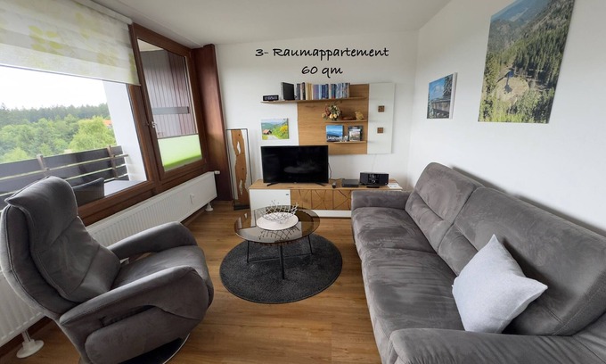 Kniebis Appartement | Nord - Appartement Forêt Noire Dieter Hoffmann, Freudenstadt - Kniebis