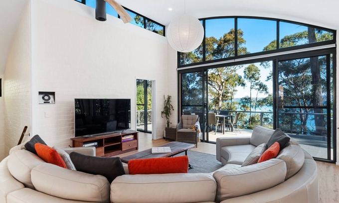 Long Beach Maison | Vivre au sommet d'une falaise du chemin Northcove