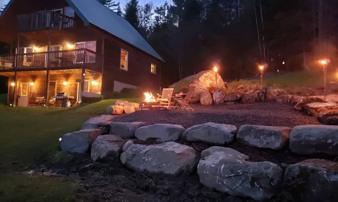 Concord Maison | Northeast Kingdom Post and Beam home on Miles Pond VT