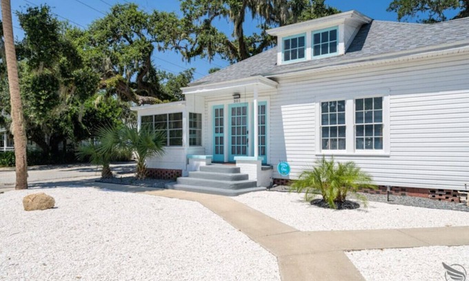 Historic District Maison | NSB Oasis: Private Pool Retreat