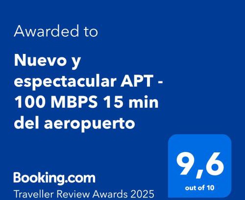 San Jose Appartement | Nuevo y espectacular APT - 100 MBPS 15 min del aeropuerto