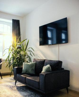 Krampfervorstadt Appartement | NUWILU ONE - Apartment mit Balkon im Herzen Erfurts - Magenta TV- Netflix - Disney
