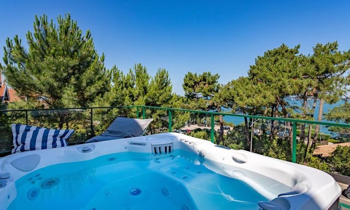 Pyla-sur-Mer Appartement | O'DUNE Pyla Plage -appartement jacuzzi vue mer -