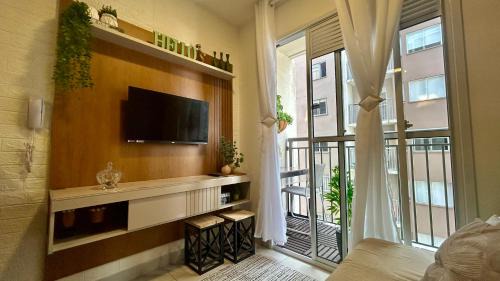 Panamby Appartement | O mais completo Studio com sacada prox Tokio Marine Hall