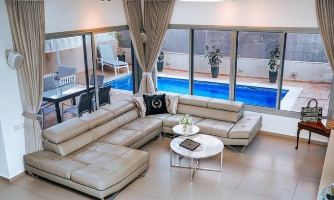 Rishon LeTsiyon Maison | O&O Group - Lux Beachfront Villa W Elevator & Pool