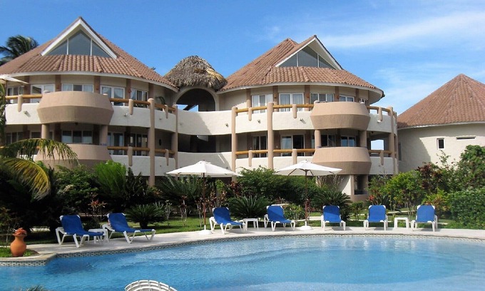 Cabarete Appartement | Oasis. Très bel appartement avec vue sur l'océan à la plage