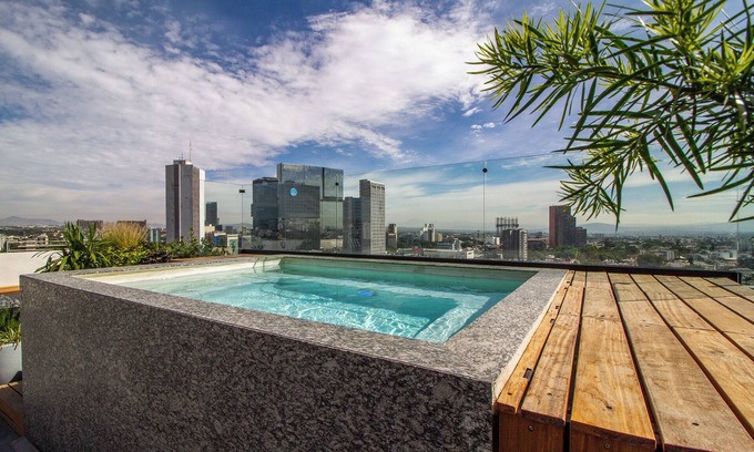 Guadalajara Appartement | Oasis Urbano, Rooftop + Jacuzzi + Estacionamiento