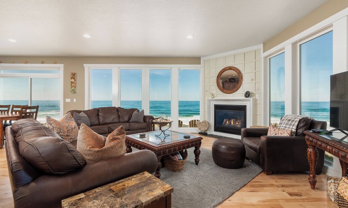 Gleneden Beach Maison | Ocean Front Luxury Home