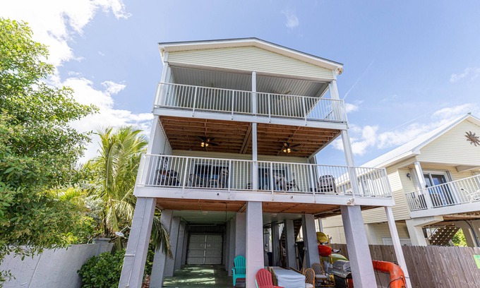 Big Coppitt Key Maison | Ocean Front, Private home with Boat Dock, 3 bedroom