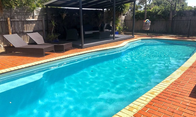 Ocean Grove Maison | OCEAN GROVE BEACH OASIS - GRANDS MAISONS 17 (FOXTEL SPORT, WIFI, NETFLIX) BASSIN