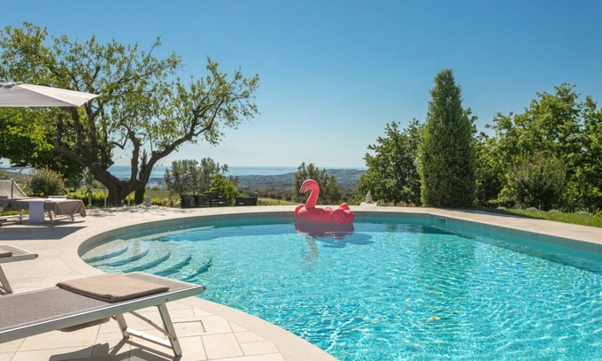 Mosciano Sant'Angelo Maison | Ocean-Mountain Majesty View LUX