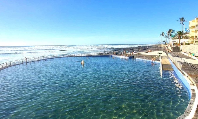 Punta del Hidalgo Appartement | Ocean Studio with Pool & Sea Views