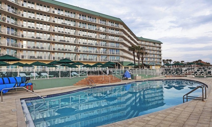 Ormond Beach Station Balnéaire | Ocean View 2BR w/Balcony, Full Kitchen, Resort Amenities & Direct Beach Access