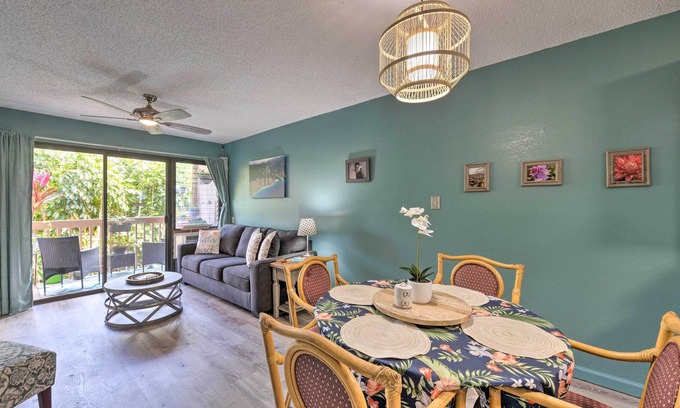 Nawiliwili Copropriété | Ocean-View Condo < Half Mile to Kalapaki Beach!