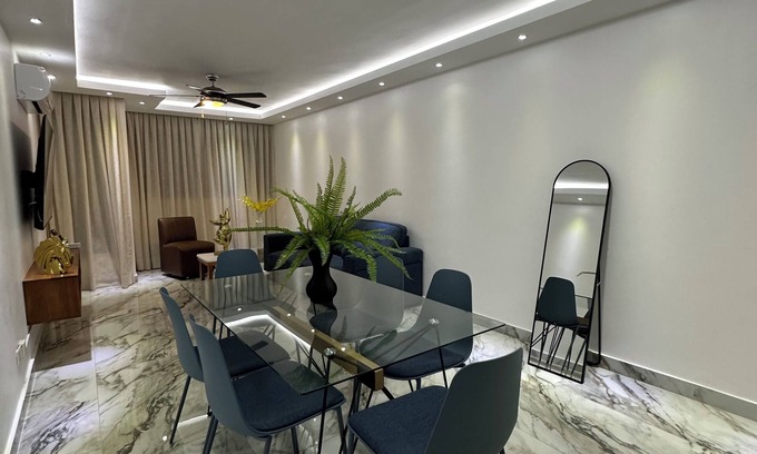 Ciudad Universitaria Appartement | Ocean view elegant 3-bedroom apartment with AC, WiFi in fabulous Santo Domingo