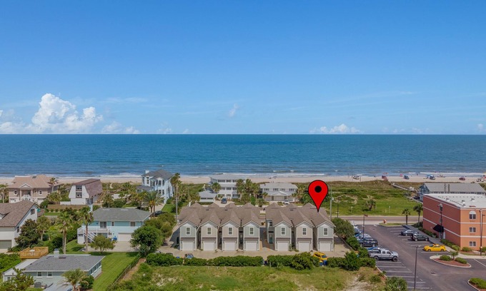 Fernandina Beach Maison | Maison de ville avec vue sur l'océan en face de la magnifique plage d'Amelia Island
